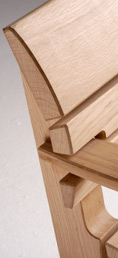 Chico bench detail